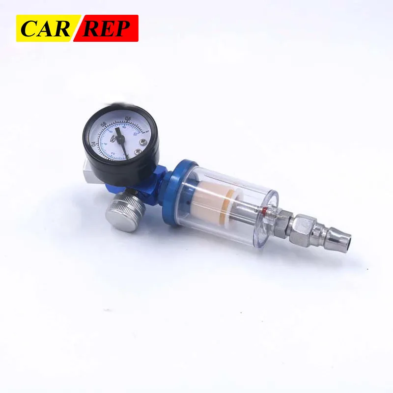 

Spray Gun Air Regulator Pneumatic Painting Tools Gauge In-line Water Trap Filter Adapter Pneumatic Accessories Airbrush