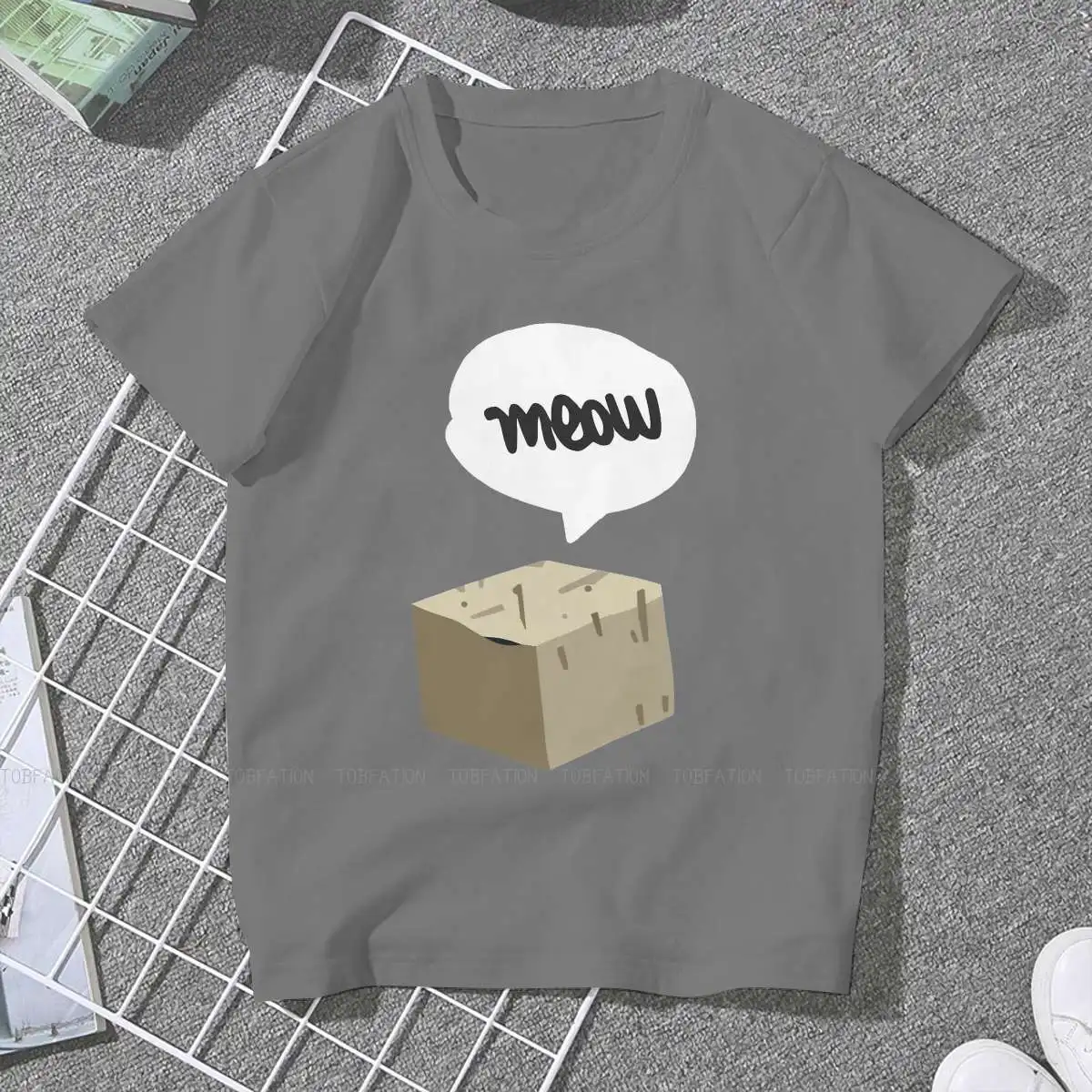 Meow Box Hipster TShirts Life is Strange What If Max Rachel Game Woman 5XL Harajuku Pure Cotton Streetwear T Shirt O Neck Big