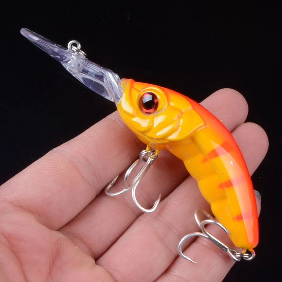 1pcs 10cm 12.8g Sinking Minnow Lure Fishing Tackle 3D Eyes Wobbler Fishing Lures Fishing Minnow Bait Artificail Hard Lure