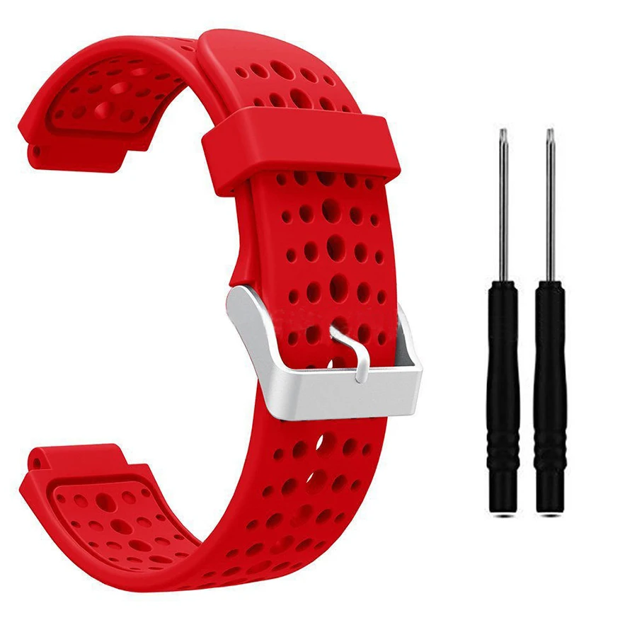 สมาร์ทนาฬิกาสายรัดสำหรับ Garmin Forerunner 235นาฬิกาสร้อยข้อมือซิลิโคนสำหรับ Forerunner 220/230/620/630/735XT GPS อุปกรณ์เสริม