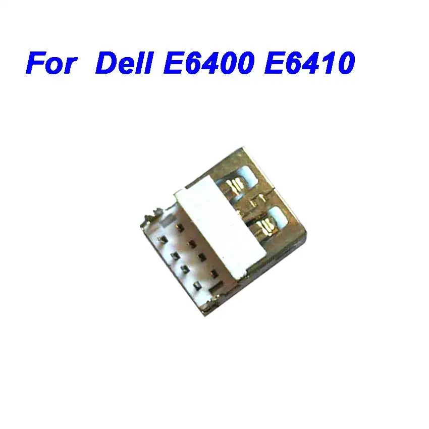 1 10Pcs Applicable For Dell E6400 E6410 USB Interface Small Board 2.0 USB Socket Sink Double-layer DC Power Jack Connecto