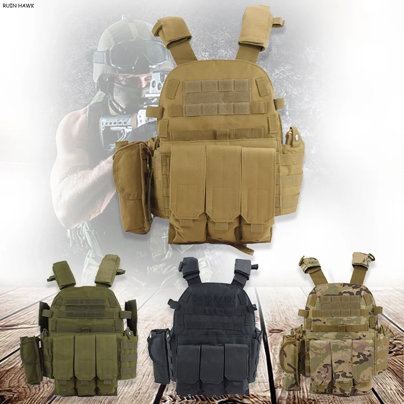 

Tactical Vest 6094 Military Equipment Tactical Vest Protective Shooting Hunting Tools Men's Vest Tactical Clothing Equipment