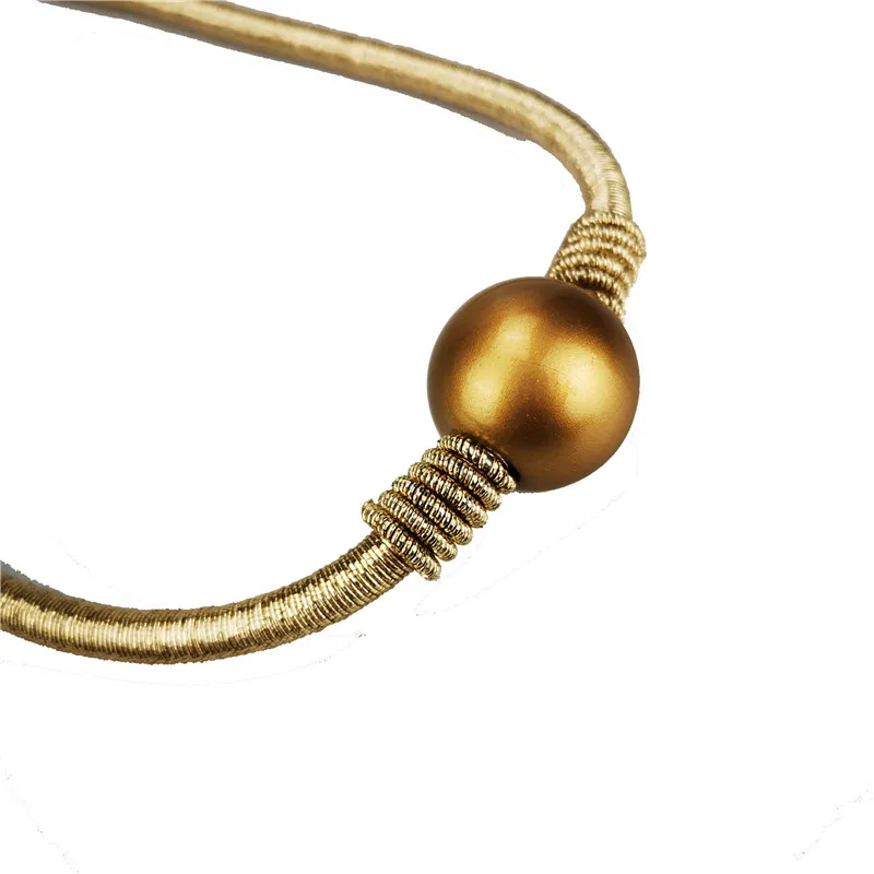 UKEBAY New Gold Pendant Necklace Luxury Accessories Women\'s Fashion Punk Trend Bohemian Gold Beads Chain Matching Accessories