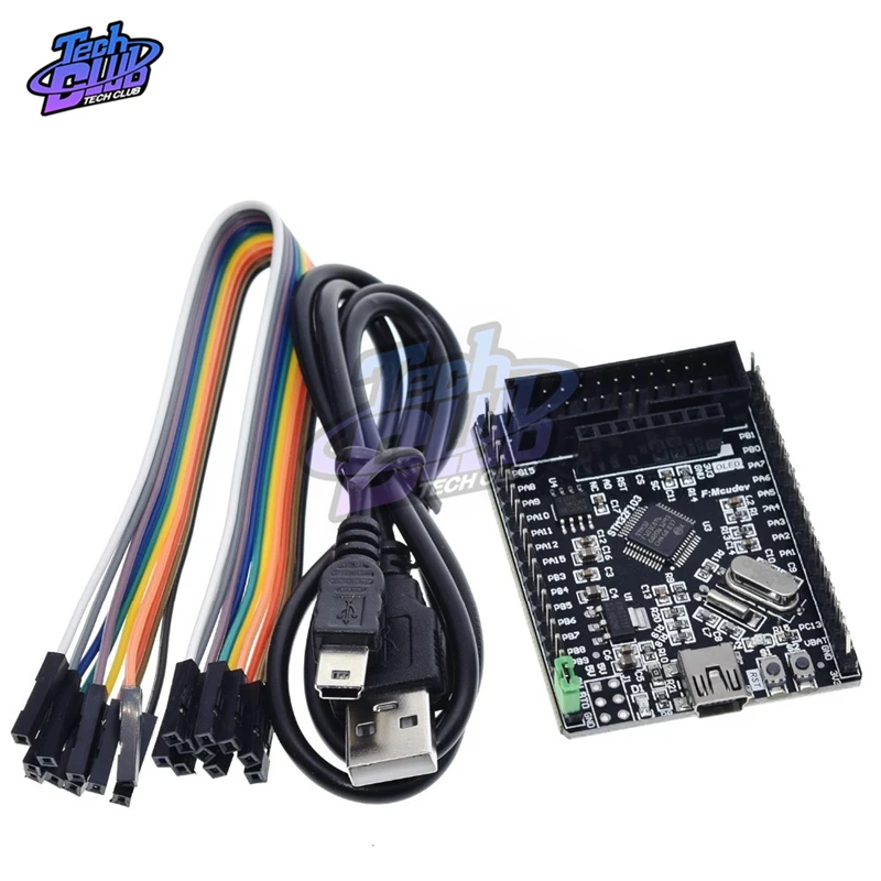 Tablero de aprendizaje STM32F103C8T6 stm32f103 STM32 Mini, tablero de sistema con kit de evaluación de AMS1117-3.3V de 20 p-gpio Pin