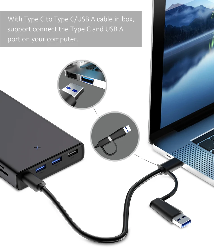 Colorii adaptor tipe C, dengan perangkat keras 2.5 SATA ke USB 3.0 untuk Disk SSD eksternal HDD