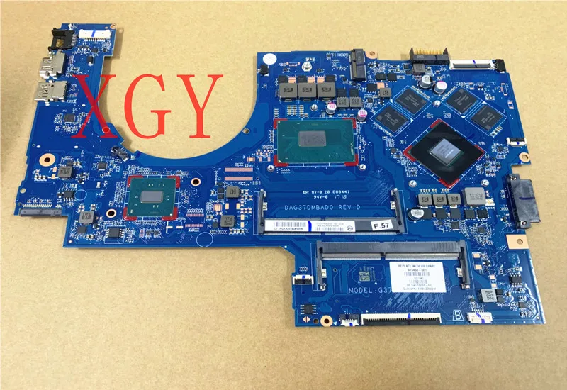 For HP For PAVILION 17-AB 17-W Motherboard DAG37DMBAD0 915468-601 L06666-601 GTX1050 4GBi5-7300HQ i7-7700HQ  100% Test Ok