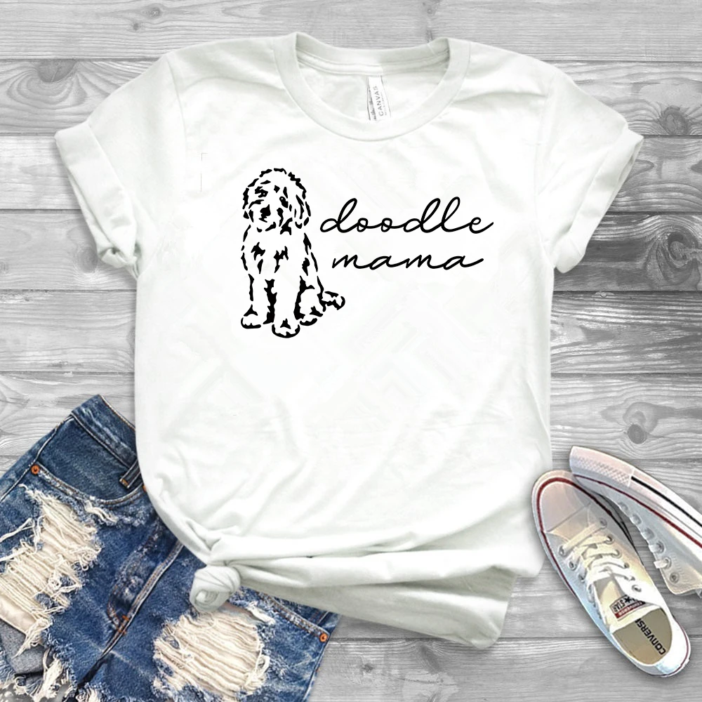 2019 Doodle Mama T-Shirt Goldendoodle Shirt Funny Goldendoodle Mom Shirts Cute Doodle Shirt Dog Mom tshirt