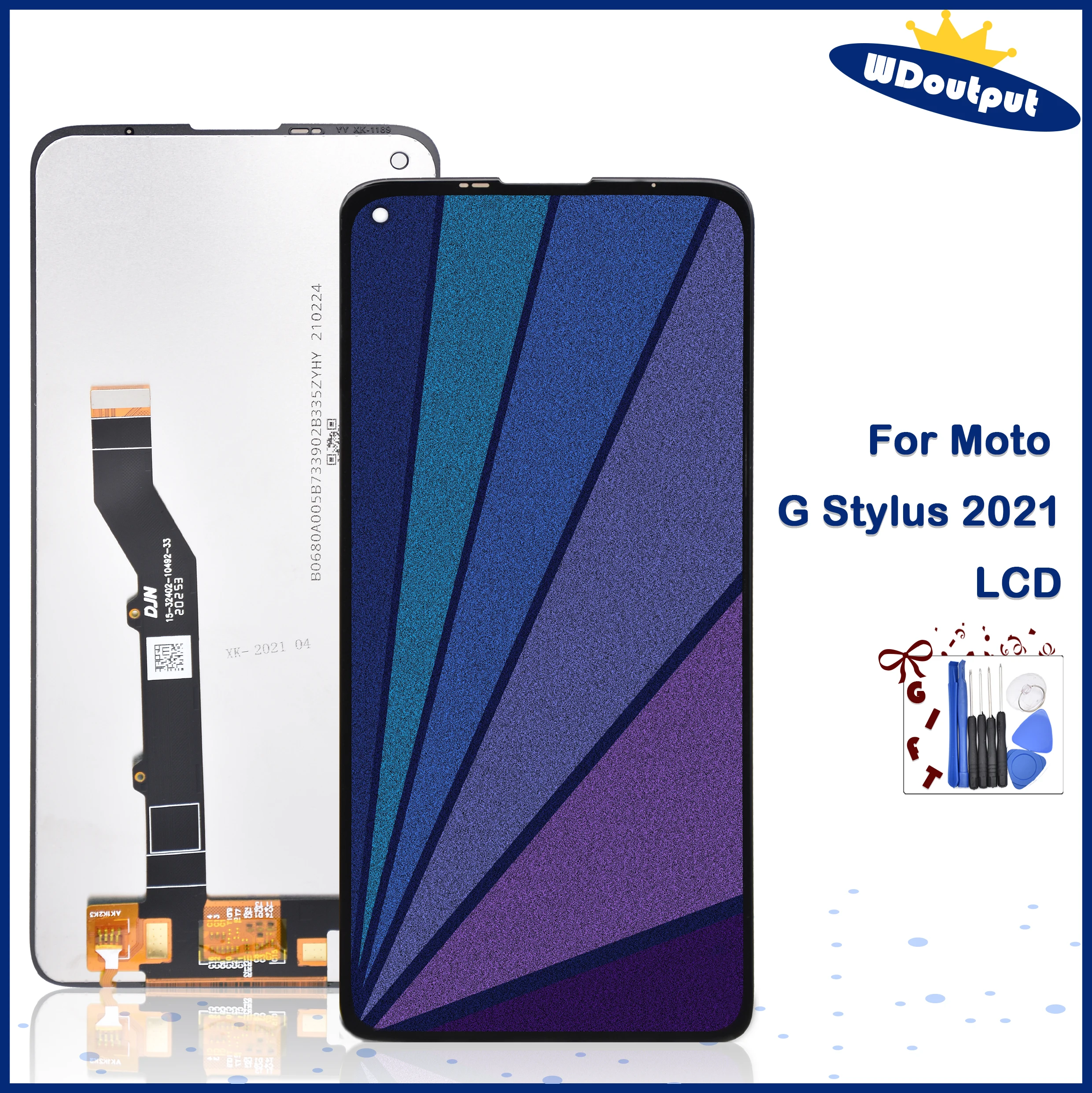 

6.8"Original For Motorola Moto G Stylus 2021 LCD Display Touch Screen Assembly Replacement For Moto G Stylus 2021 XT2115 lcd