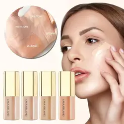 3.5g Full Coverage Mini Face Liquid Concealer & Base Suit For All Skin Facial Eye Makeup Cosmetics 4 Colors Women's Cosmeti G9M7