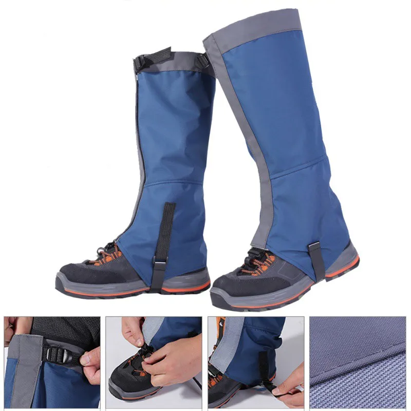 Outdoor Snow Kneepad Skiing Gaiters Hiking Climbing Leg Protection Protection Sport Safety Waterproof Leg Warmers