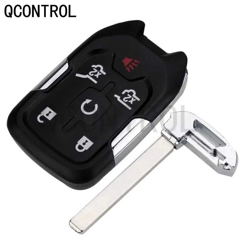 QCONTROL Car Remote Smart Key for GMC Yukon XL Denali for Chevrolet Suburban Tahoe 2015-2019  HYQ1AA HYQ1EA 13508280 13580804