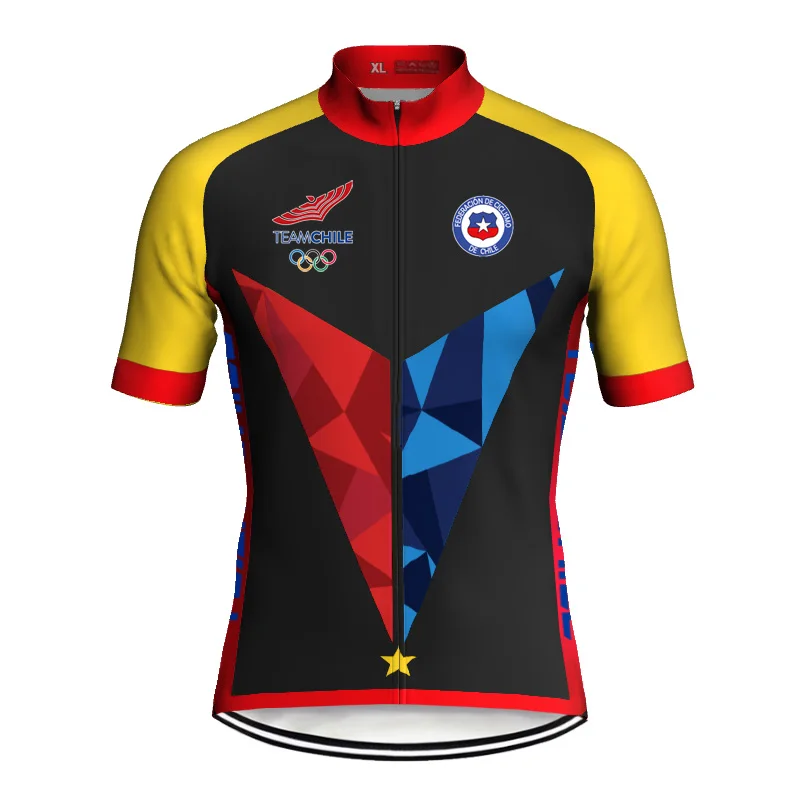 Chile Cycling Jersey Motocross Shirt MTB Bike Jacket Offroad BMX Mountain Bib Dry Breathable Men Sports Wear Chilean Clothing