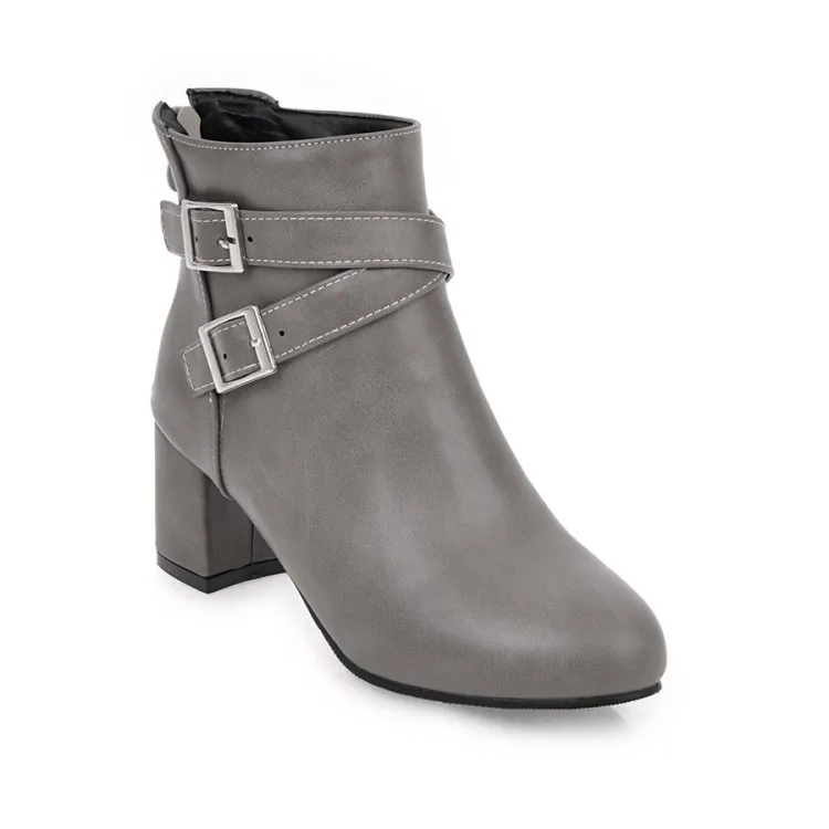 Big Size Fashion simple short boots boots women shoes ankle boots for women ladies boots shoes woman winter