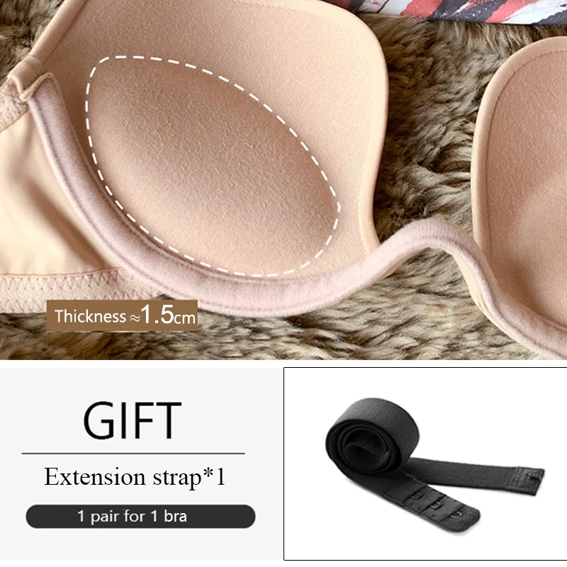 Thick Cotton Push Up Bra And Thong Sets For Women Sexy Lingerie Plus Size Mesh Underwear Seamless Bras Panties Set A B C D Cup