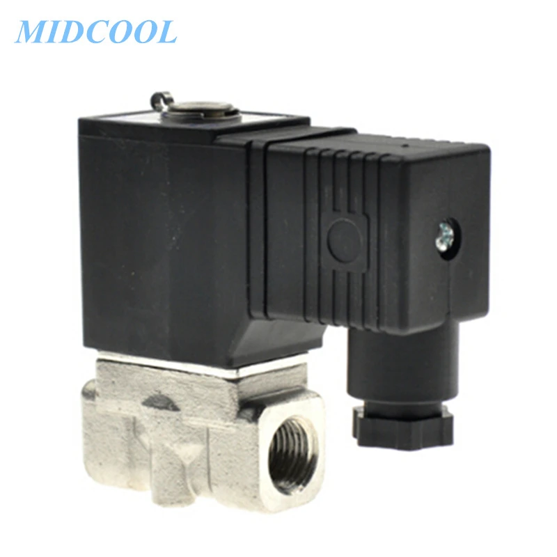 

Fluid Control Valve 2KL Series 2KL050 2KL050-10 2KL050-15 Direct-acting And Normally Opened 3/8" 1/2" Terminal / Grommet Type