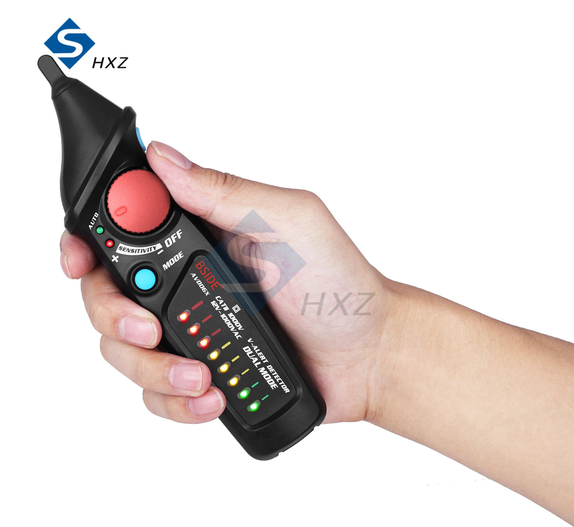 Voltage Detector Indicator Non-Contact BSIDE AVD06 Profession Smart Test Pencil Live/phase Wire Breakpoint NCV Continuity Tester