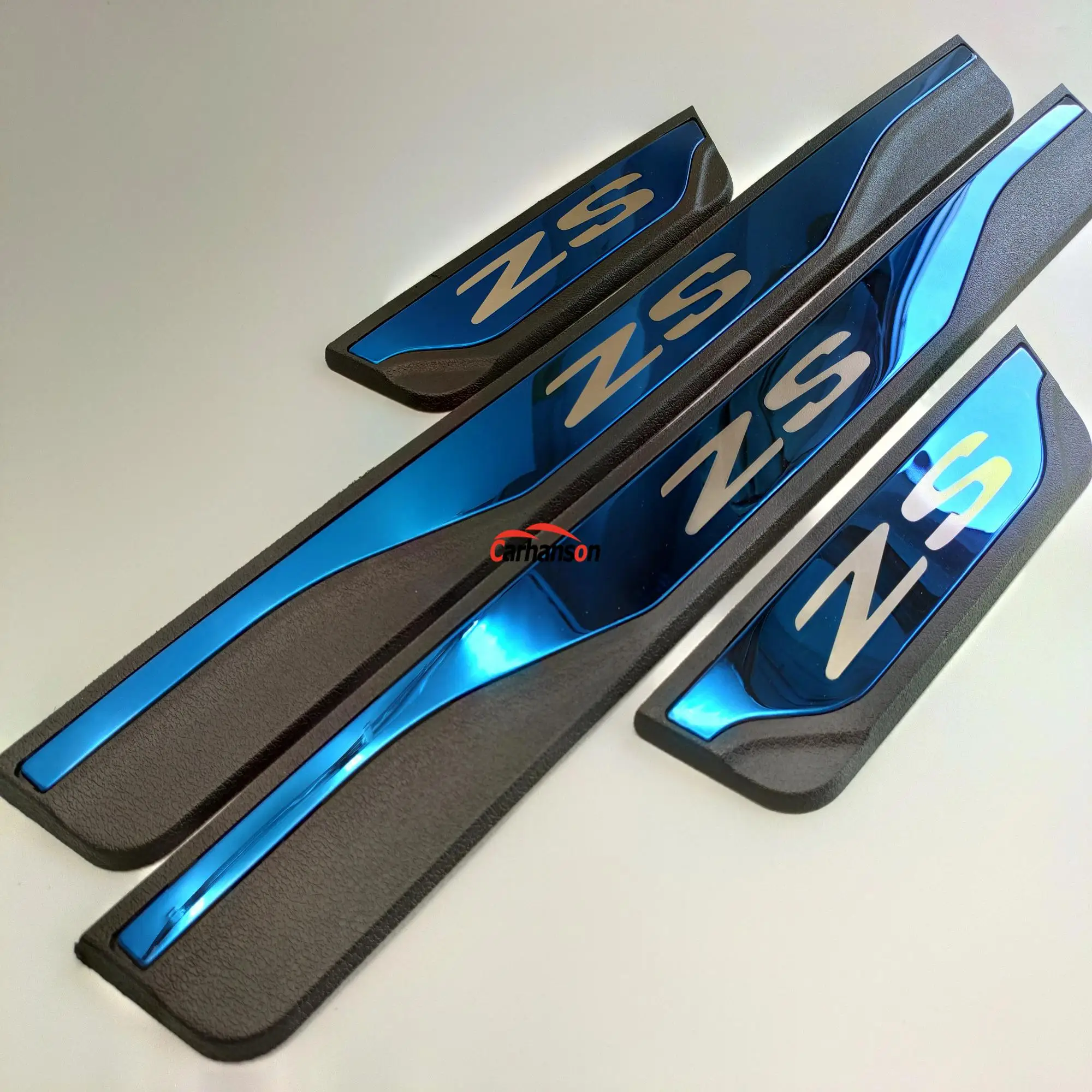 For Mg Zs Car Accessories Styling Door Sill Scuff Plate Stainless Steel Protector Guard Cover Sticker 2022 2023 2024 2025 2026
