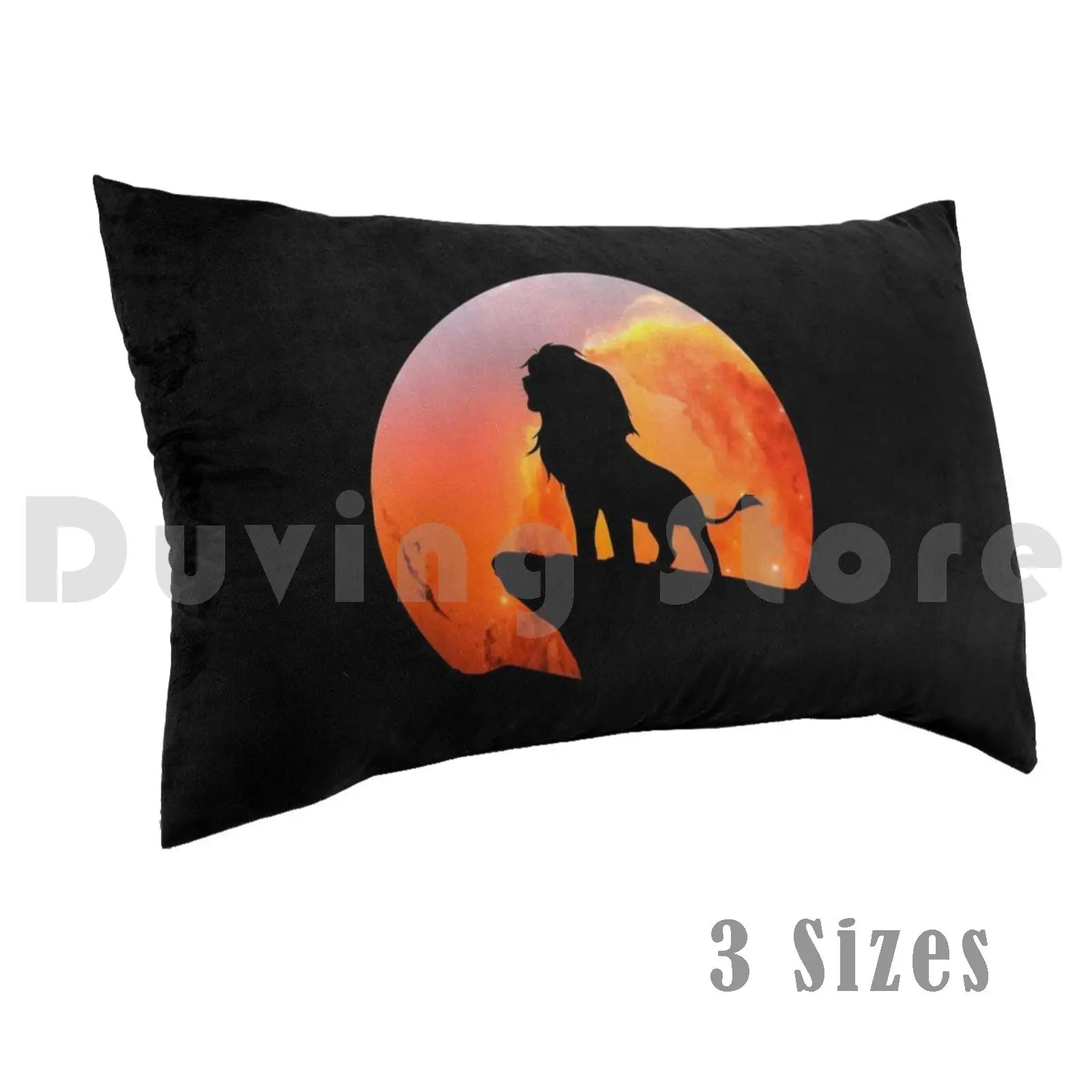 The King Pillow Case DIY 50*70 Lion King Animals Simba Nala Mufasa Cat Dog Africa Nature Lionkings Lions