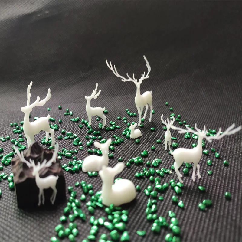 Deer Stuff Miniature Crystal Epoxy Micro Landscape Fantasy Elk Fawn Model Material Accessories