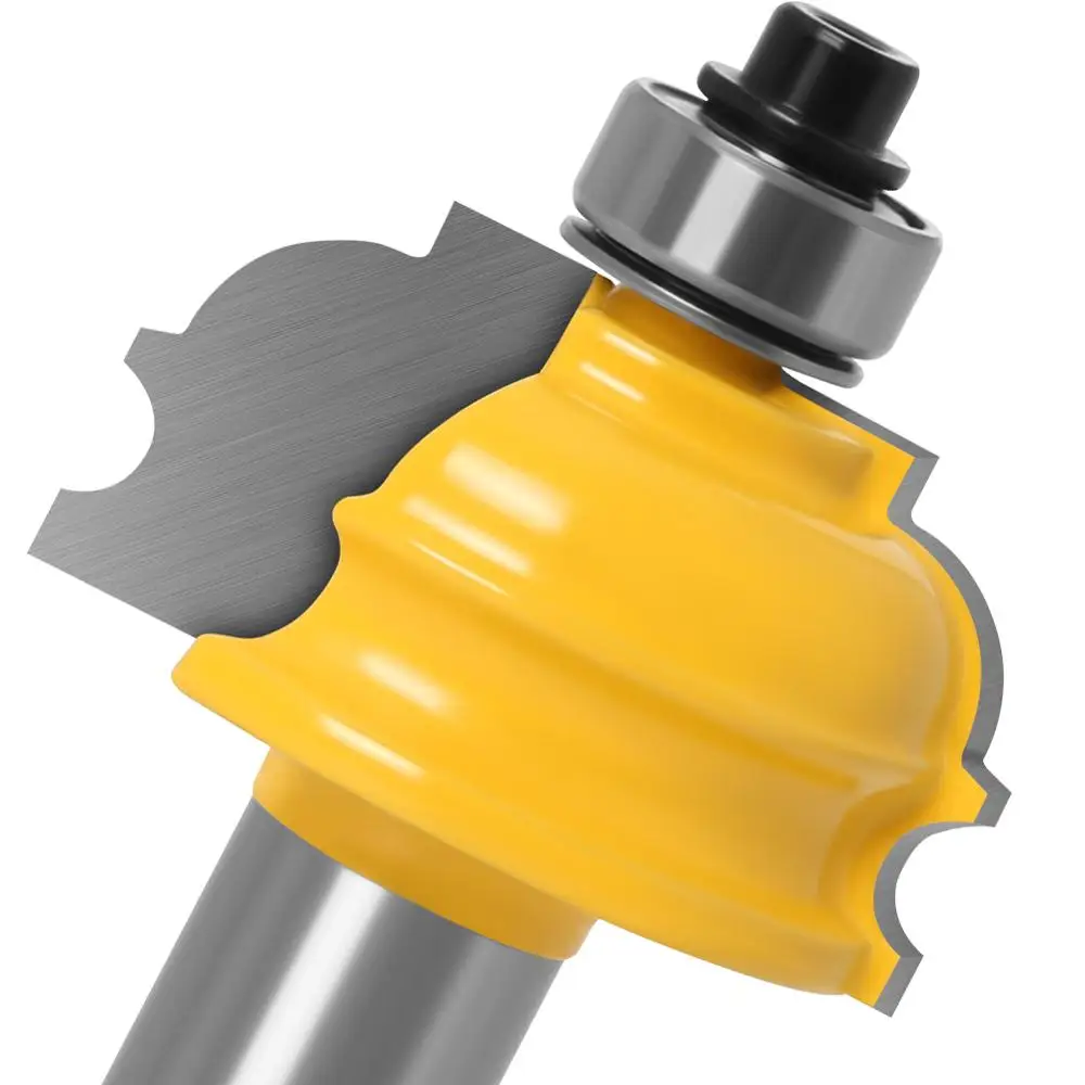 1PC Architectural Molding Router Bit - 1/2" Shank 12mm 8mmshank Line knife Woodworking cutter Tenon Cutter for Woodworking Tools