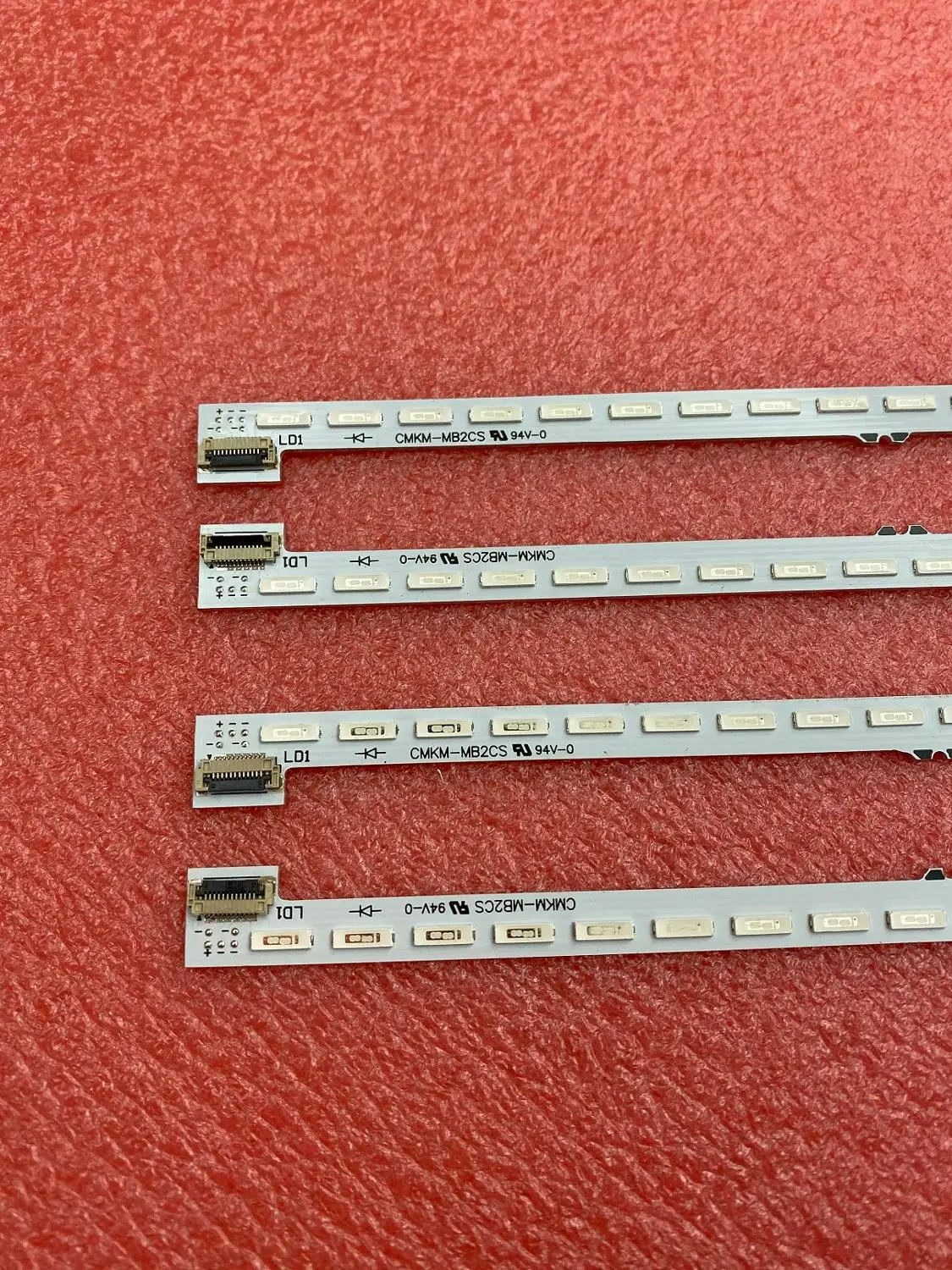 4pcs/set 36LED 340mm LED Backlight strip for SONY KDL-55W900A KDL-55W905A R L 61 P61.P8302G001 NLAC20217L NLAC20217R YLV5522-02N