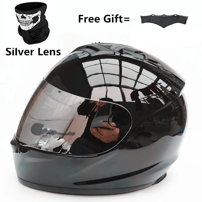 Dot Approved Wireless Bluetooth-compatible Motorcycle Full Face Helmet With BT Intercom Built-in