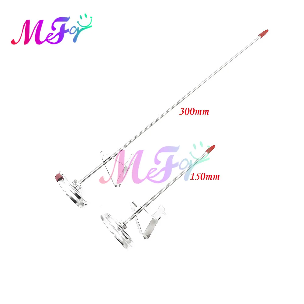0℃~300℃ 150MM 300MM Stainless Steel Probe Type Home Kitchen Oil Thermometers Food Meat Water Thermometer with Bracket Outdoor
