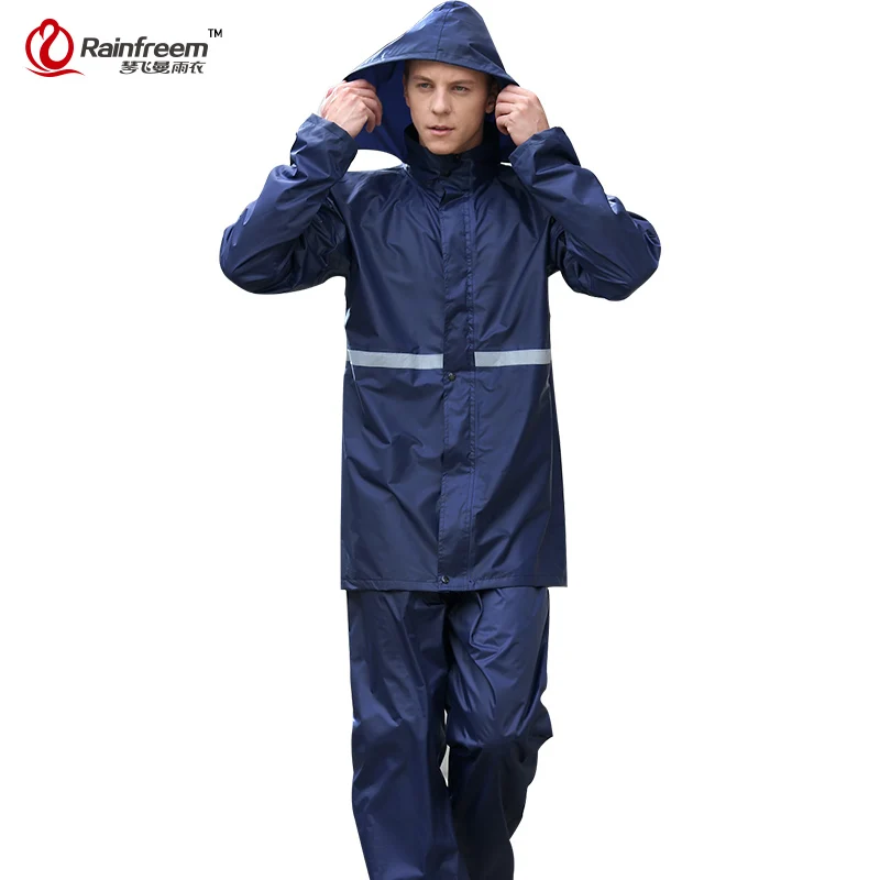 

Rainfreem Impermeable Raincoat Women/Men Rainwear Single-layer Rain Coat Outdoor Women Motorcycle Raincoats Rain Gear Poncho