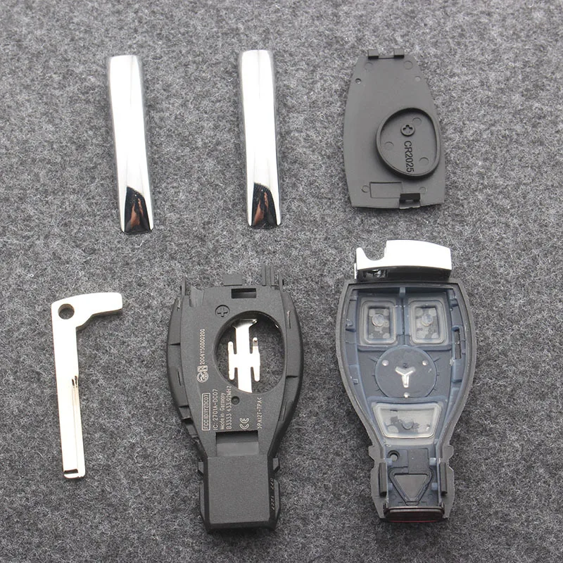 1pcs 2/3/4 buttons BGA NEC Replace Car Remote Control Key Shell For Mercedes Benz W203 W204 W205 W210 W211 W212 W221 W222