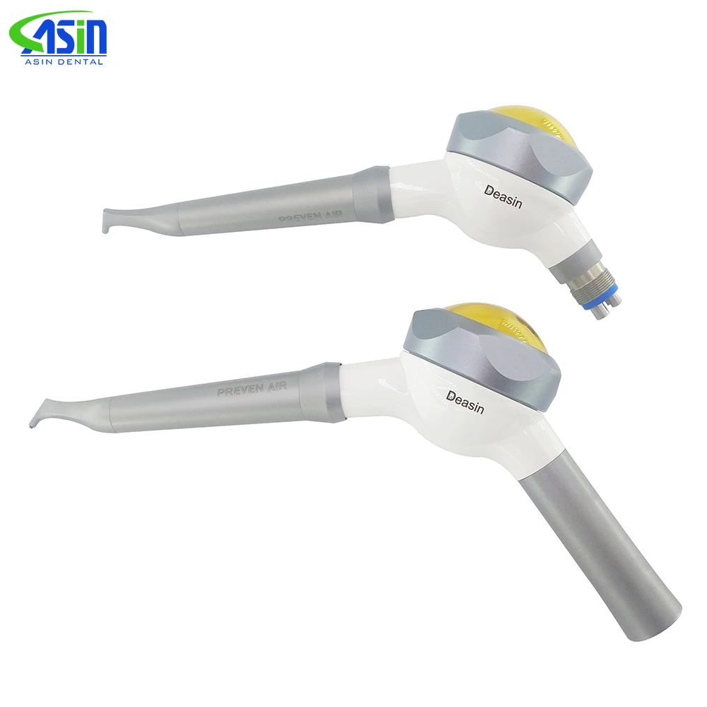 

DEASIN Dental Air Flow Polishing 360 Degree Rotate Prophy Jet Mate Nozzle System Polisher Handpiece Intra Oral with Water Spray