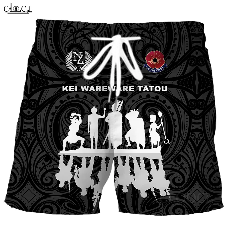 

CLOOCL Newest Popular Anzac Day 3D Print Fashion Men Shorts Summer New Harajuku Hip Hop Leisure Beach Shorts Drop Shipping