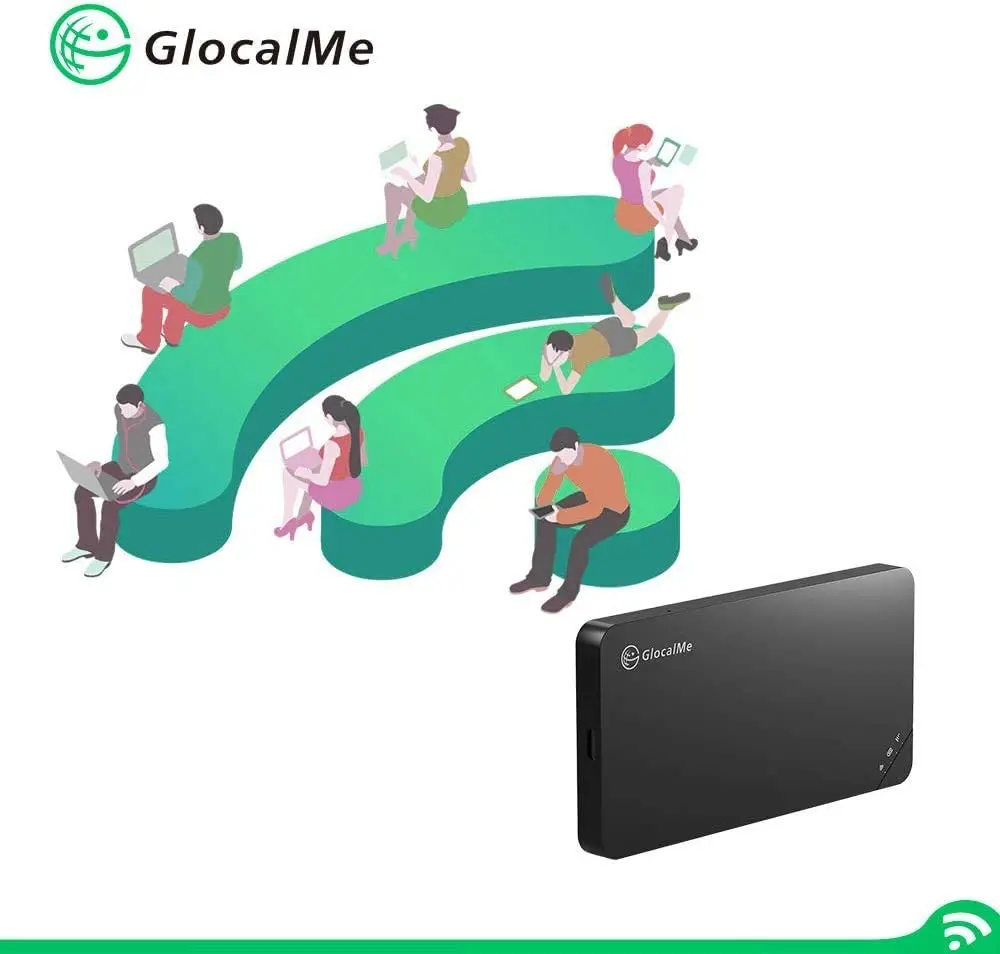 Glocalme-wifi付き携帯電話,モバイルデバイス,4g,ワールドワイド速度,ホットスポット,モバイルアクセスポイント