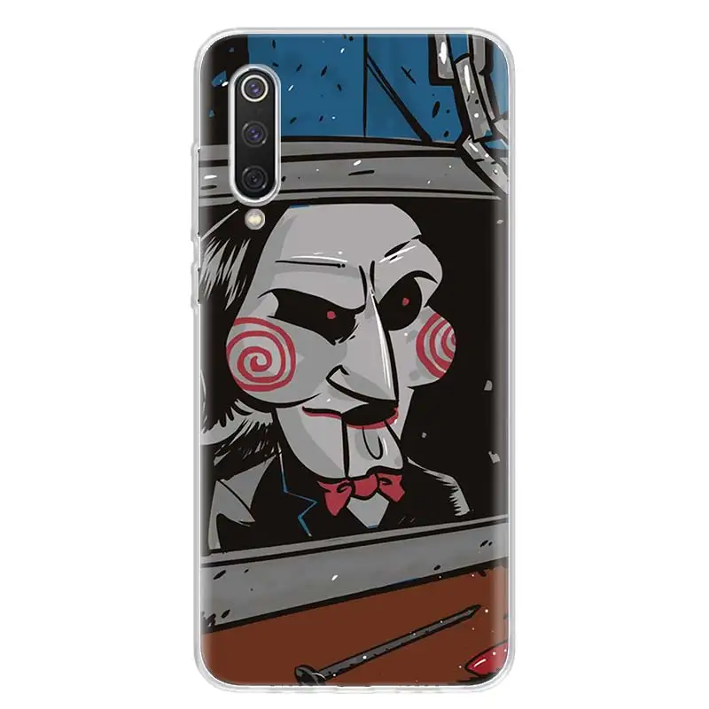 SAW The Jigsaw Killer Horror Film Phone Case Cover for Xiaomi Redmi Note 13 12S 12 11 11S 11T 11E 10 Pro 10S 9 9S 9T 8 8T 7 Plus