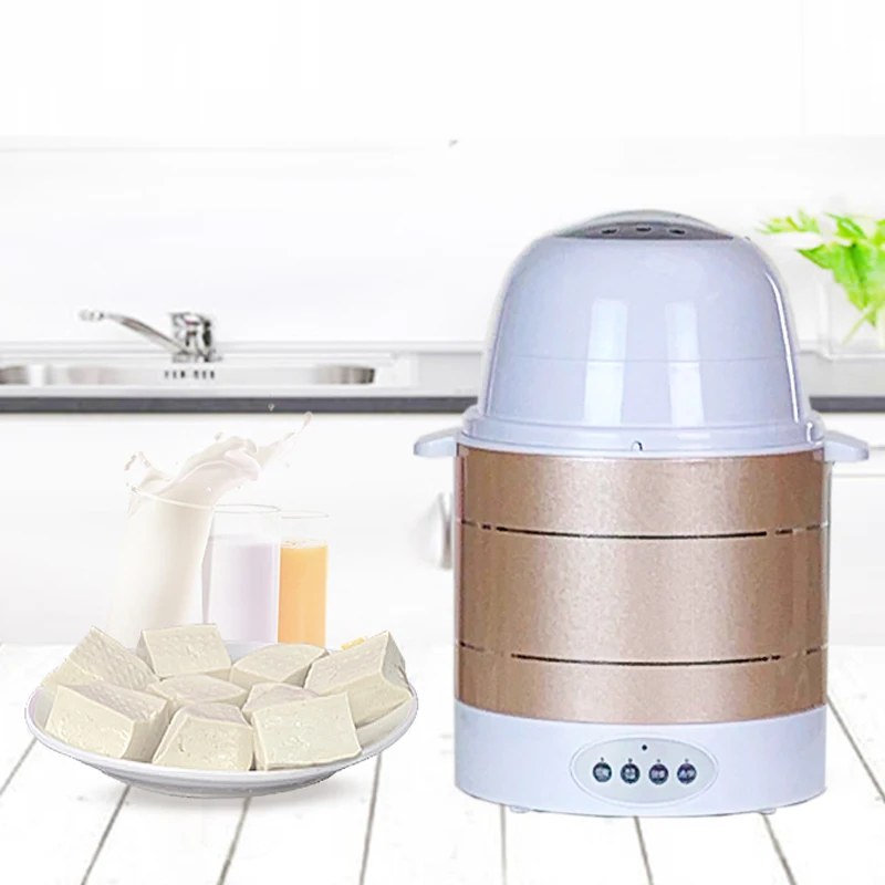 1.8L Hộ Gia Đình Nhỏ Tự Động Đậu Phụ Làm Máy 220V Thép Không Gỉ ĐẬU COVE LEO Máy Rượu Ngọt Sữa Chua