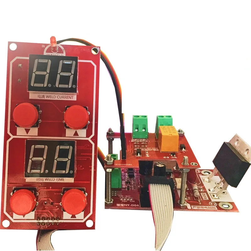 NY-D07 Pneumatic spot welder transformer controller control board can be connected to solenoid valve with linkage welding