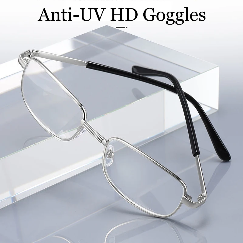 Finished Anti-scratch Natural Crystal Reading Glasses for Men Women Anti-fatigue Glass Lense Presbyopic Eyewear Diopter 1.0 To 4