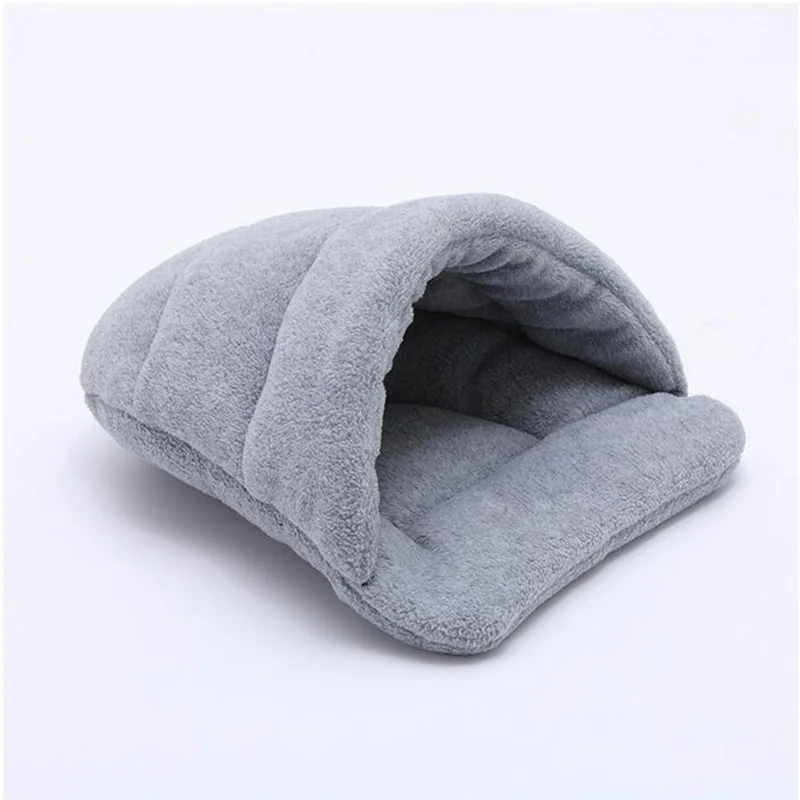 Meerschweinchen-Warmbett, Kaninchenhaus, Hamster-Schlafsack, Kleintier-Zubehör, Höhlennest, Weiche Fleece-Hausschuhe, Bett für Meerschweinchen, Meerschweinchen-Accessoires – Detail 10