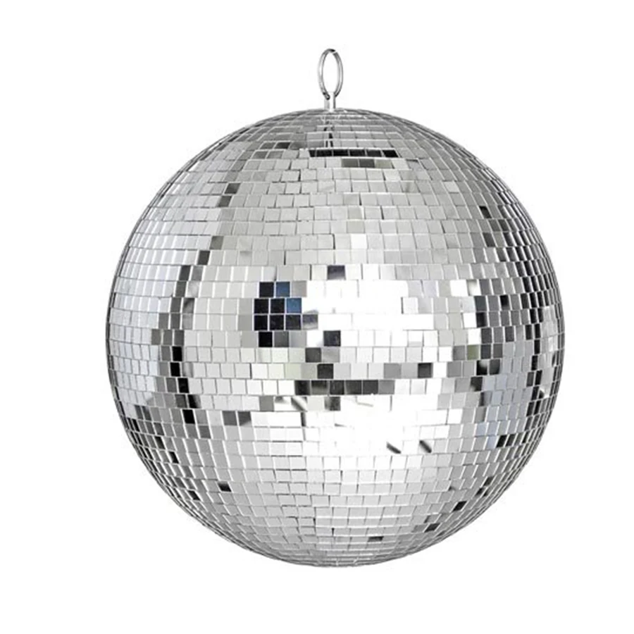 

Thrisdar Dia25CM 30CM Glass Mirror Disco Ball Home Party KTV Bar Shop Holiday Christmas Reflective Disco Ball Light