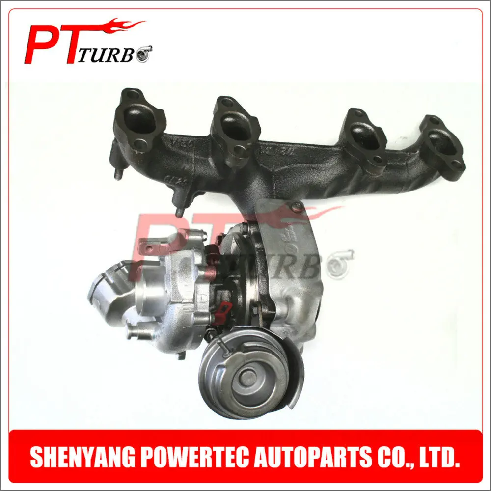 New Complete Turbocharger For VW Caddy III Eos Golf Jetta V Passat B6 2.0 TDI 103Kw BMP BMM Full Turbine Balanced GT1646V 756867