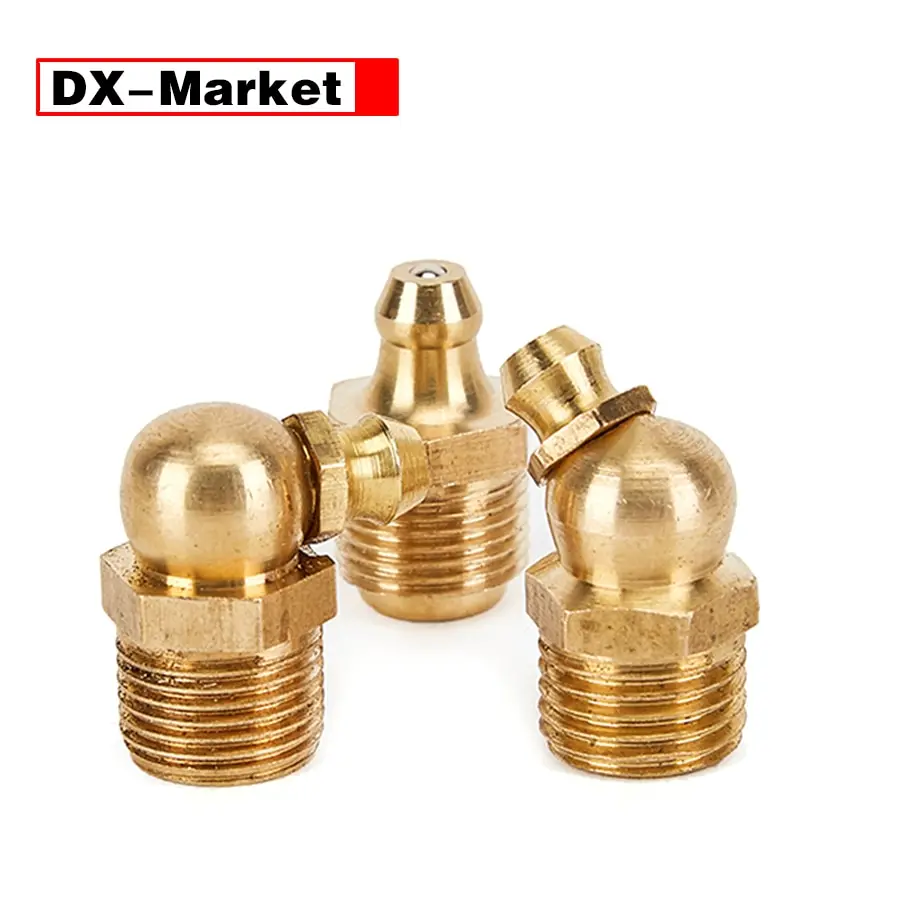 M5~M16 Standard Brass Grease Nipples ,M001