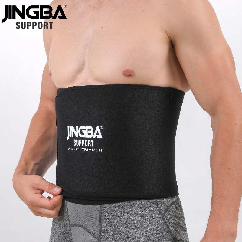 

JINGBA SUPPORT Neoprene sport Waist belt Support Body Shaper Waist Trainer Loss Fitness Sweat belt Slimming Strap waist trimmer