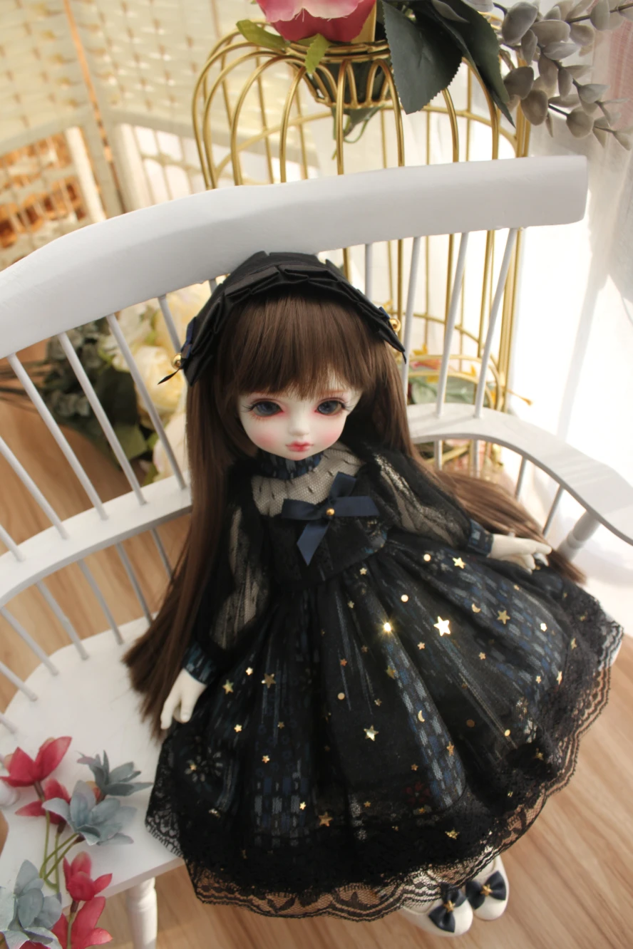 

1/6 1/4 1/3 scale BJD clothes accessories Western-style Loose cute dress for BJD/SD Blyth YOSD MSD SD13 doll C0532