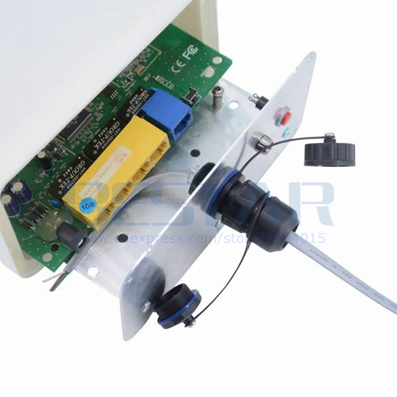 كابل الهاتف مقاوم للماء RJ11 موصل مقبس RJ 11 M20 6P6C شاحن أنثي مستقيم رئيس الهاتف كريستال التوصيل موسع