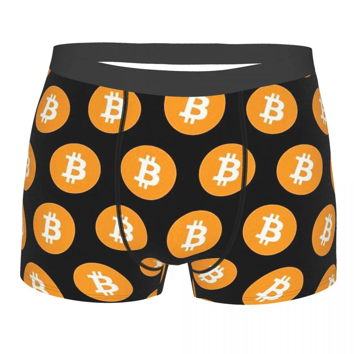 Bitcoin BTC Mining Bit Coin Much Bitcoin Leggings Underpants Homme Panties Men's Underwear Sexy Shorts Boxer Briefs