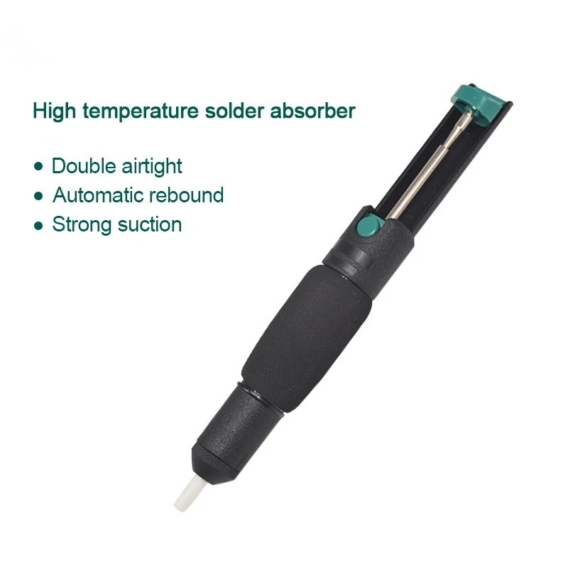 Desoldering Solder Sucker Powerful Tin Suction Device Soldering Pump Suction Tin Vacuum Removal Tool Welding Soldering Supplies