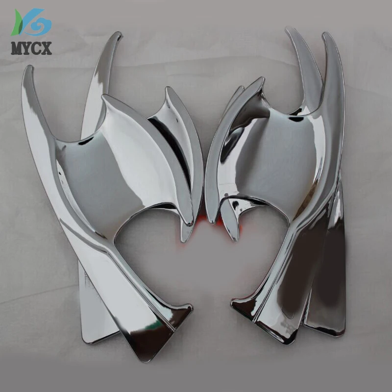 

ABS Door Handle Inner Trims For Toyota Hilux Revo Rocco 2016 2017 2018 2019 2020 2021 hilux invencible 2021 4X4 4X2 Car Styling