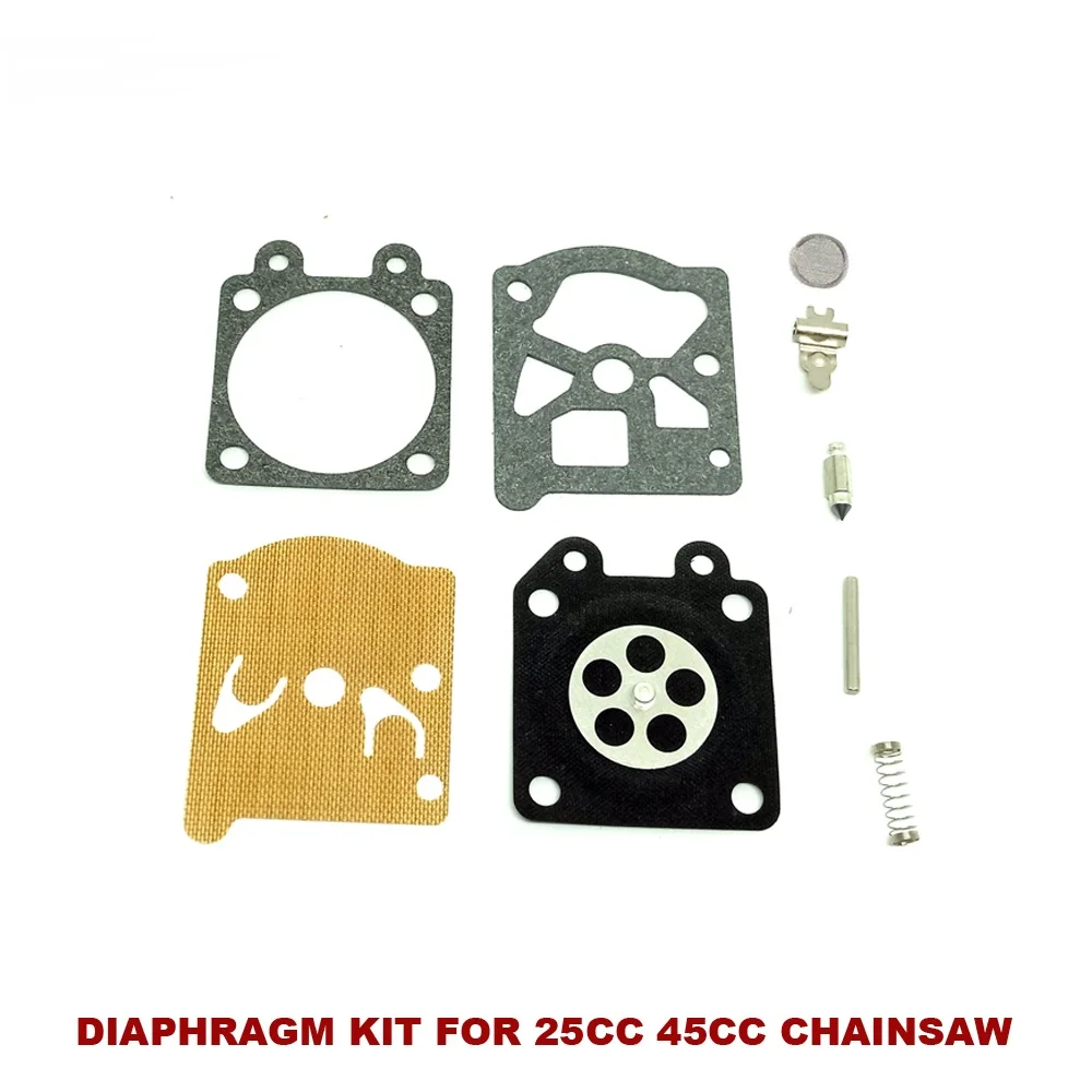 Carburetor Repair Diaphragm Gasket Kit Fit Zenoah Komatsu & More Chinese Type G2500 3800 4500 5200 5800 25CC 38CC 45CC 52CC 58CC