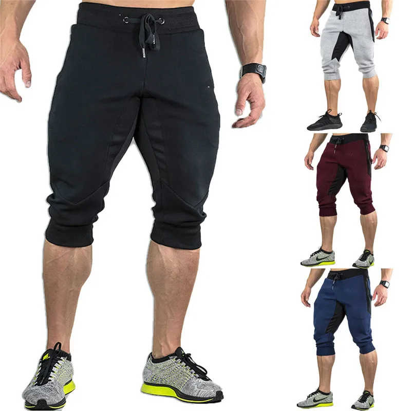 2021 Mens Running Shorts Gym Wear Fitness Workout Shorts Men Sport Short Pants Tennis Basketball Soccer Training Shorts