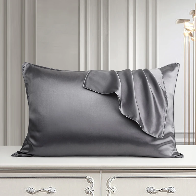 mulberry silk pillow case 100% pure silk pillowcase real silk pillowcase natural silk pillowcase