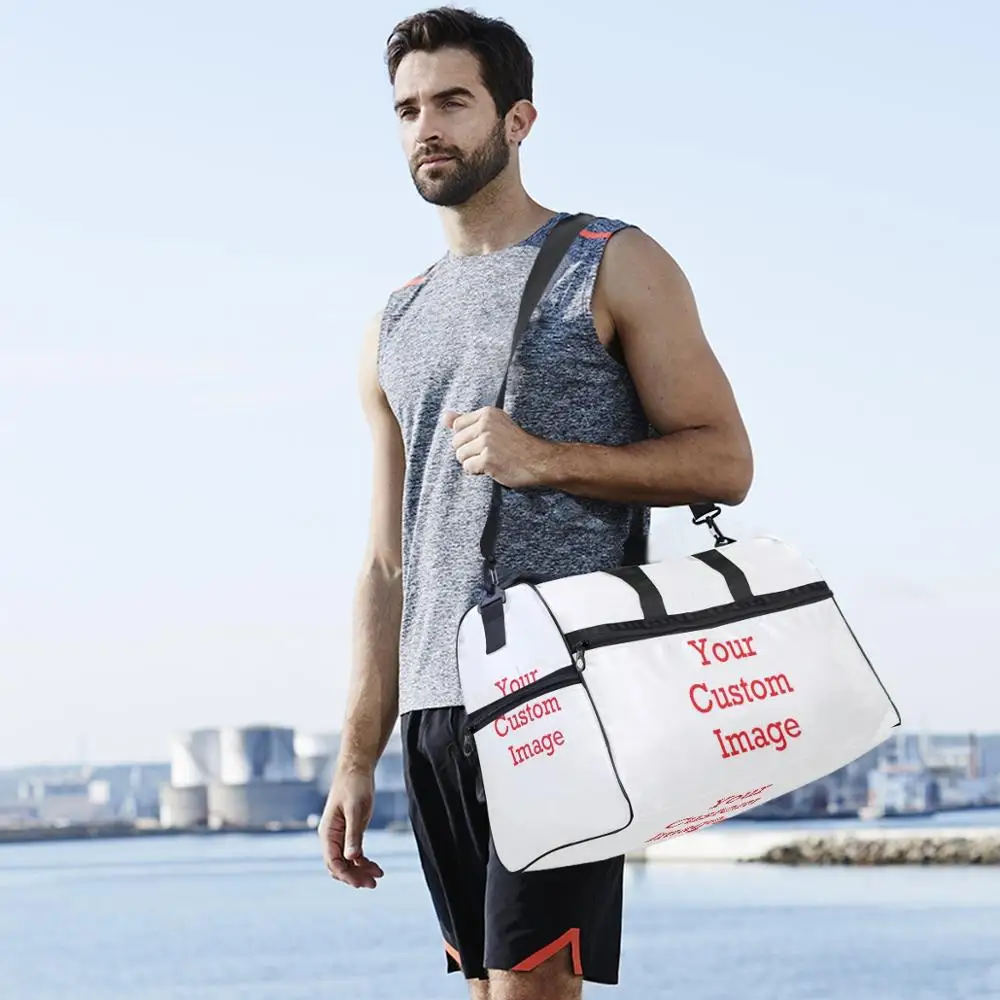 Sacs de Sport personnalisés imperméables pour hommes et femmes, sac à main de plein air, tapis de Yoga, d\'entraînement, de Fitness, de voyage, avec